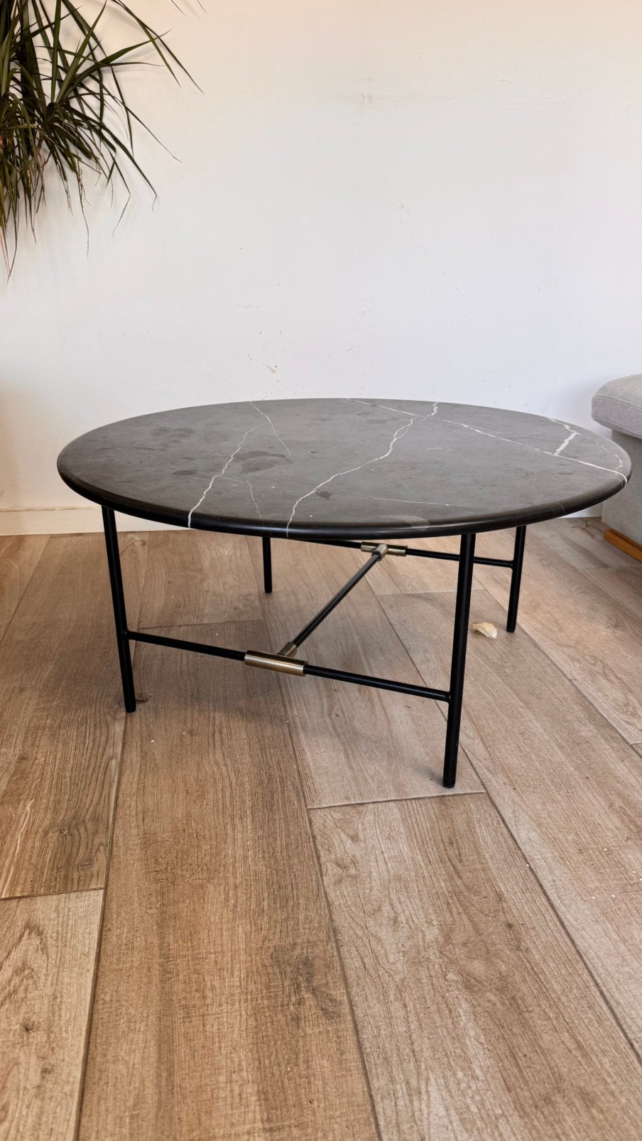 Table en marbre 1m, Enlèvement, Comme neuf
