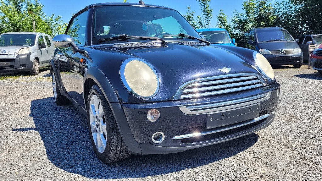 MINI COOPER CABRIO 1.6i AIRCO PDC euro 4 2005, Auto's, Voorwielaandrijving, 4 zetels, Stof, 4 cilinders
