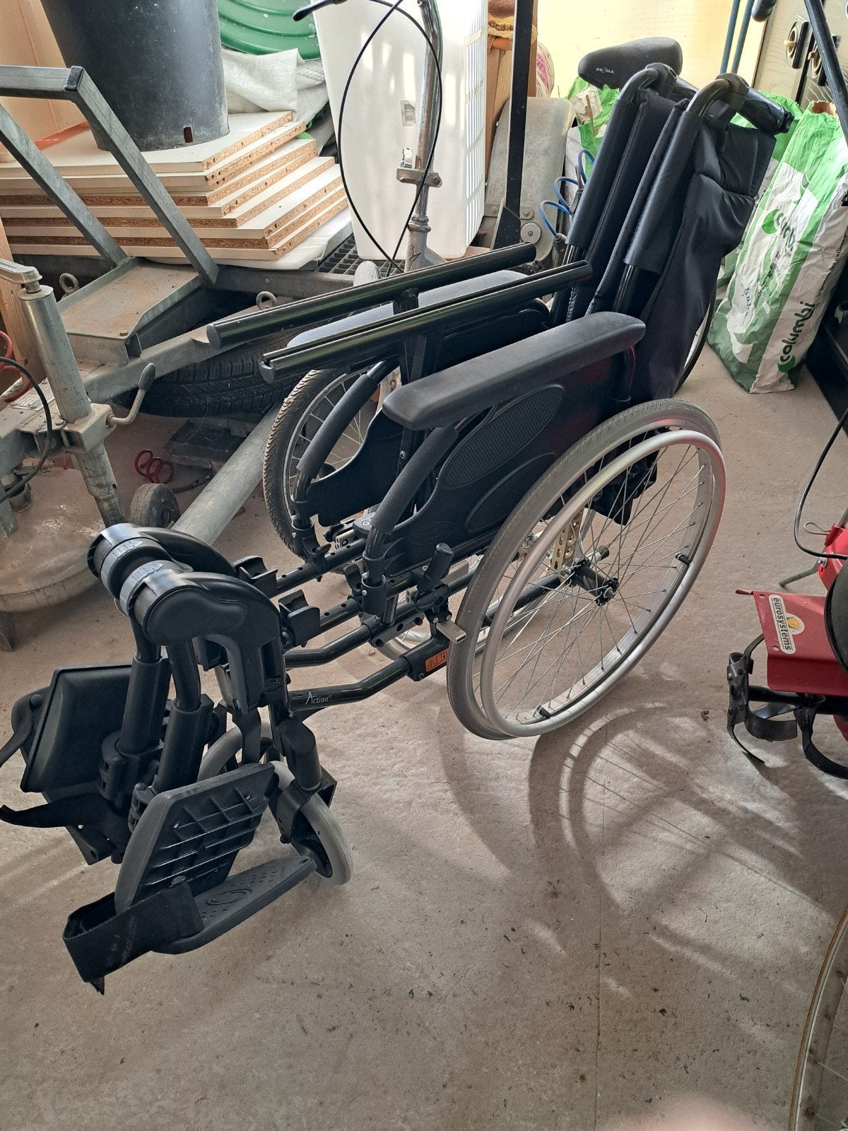 Rolstoel als nieuw, Ophalen, Inklapbaar, Nieuw, Handbewogen rolstoel