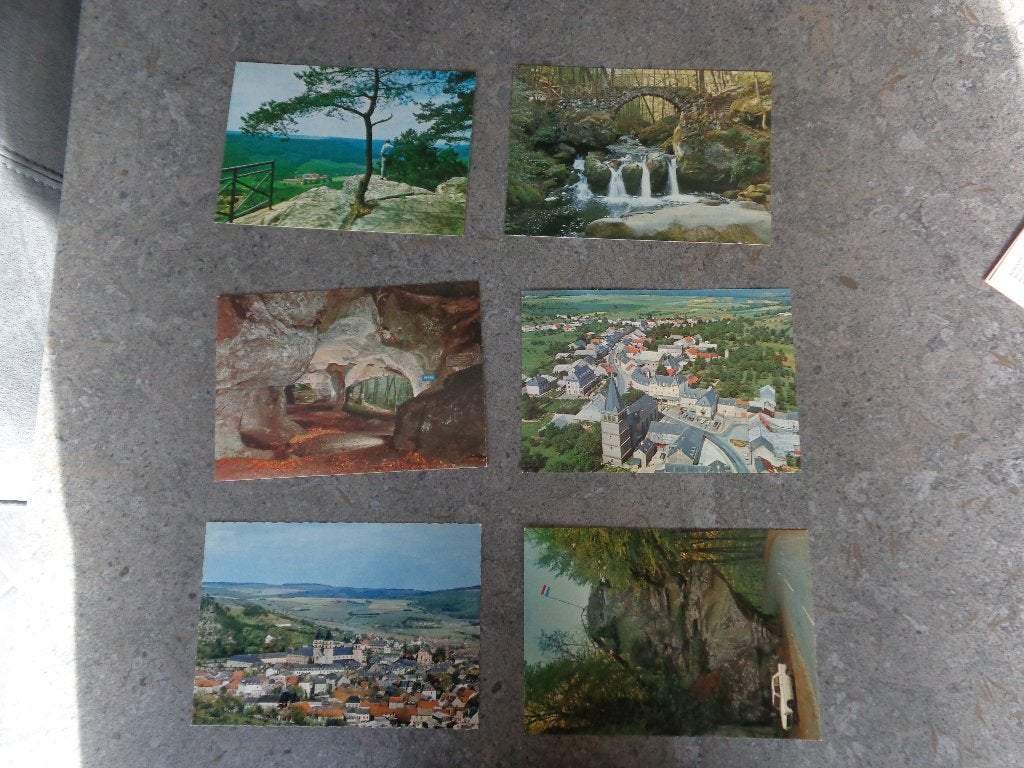14anciennes cartes postales couleur Luxembourg petite Suisse, Collections, Enlèvement
