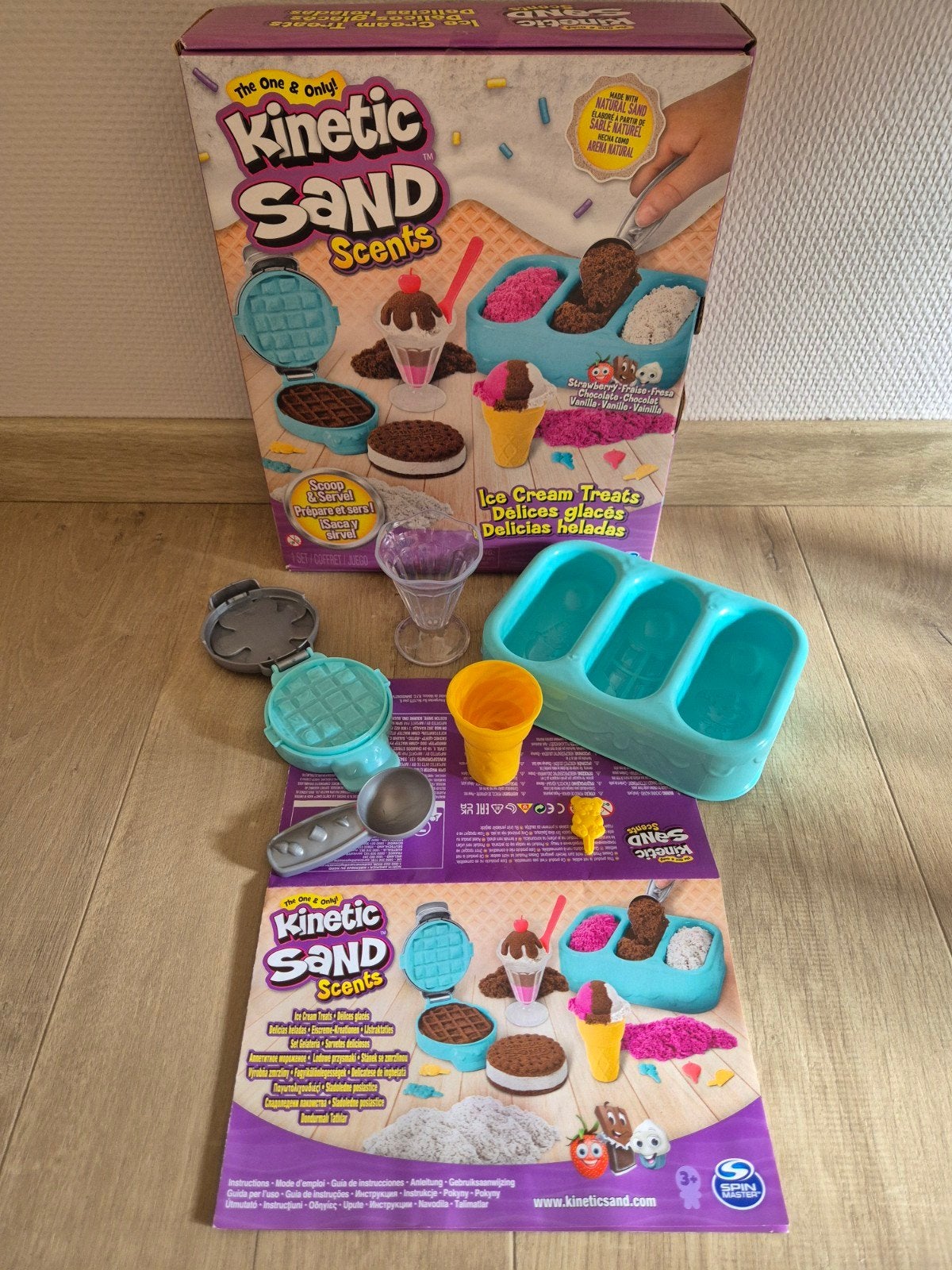 'Ice cream treats' (kinetisch zand), Ophalen of Verzenden