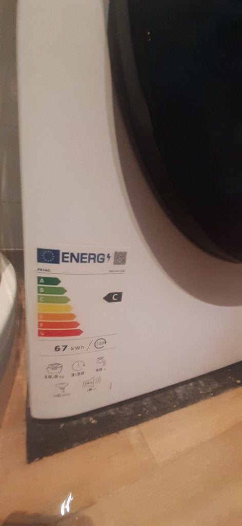 Machine à laver, Electroménager, 1200 à 1600 tours, Programme lavage à la main, Comme neuf, Chargeur frontal