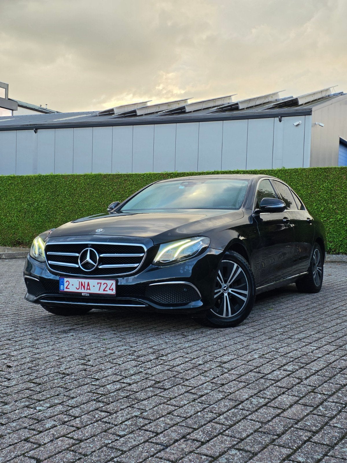 MERCEDES CLASSE E 220D AUTOMATIQUE, Auto's, Automaat, Zwart, Leder, 5 deurs