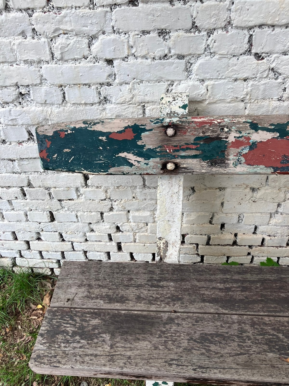 Oude tuinbank, Ophalen, Zo goed als nieuw, Beton