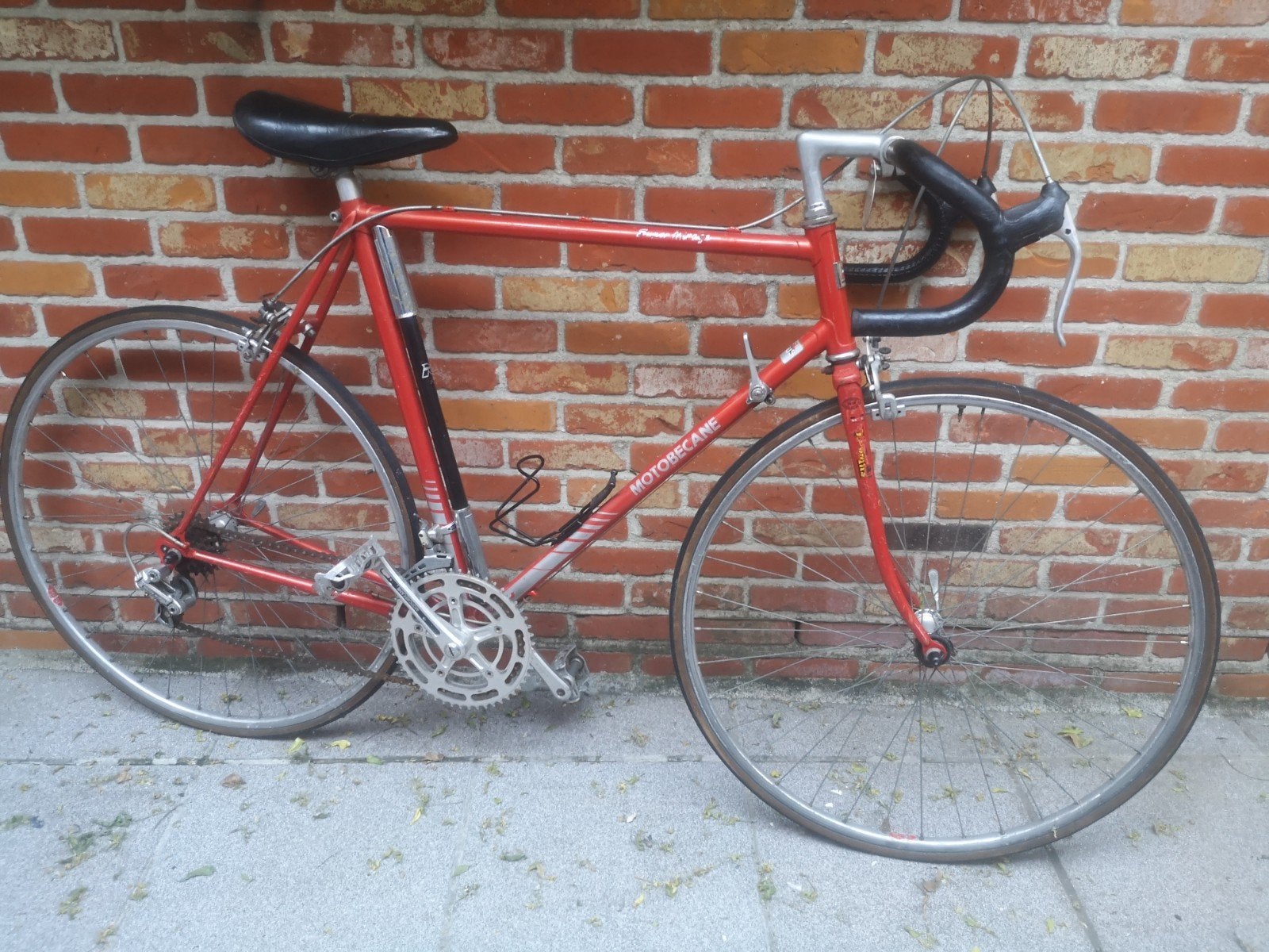 Motobecane Super Mirage retro koersfiets, Ophalen