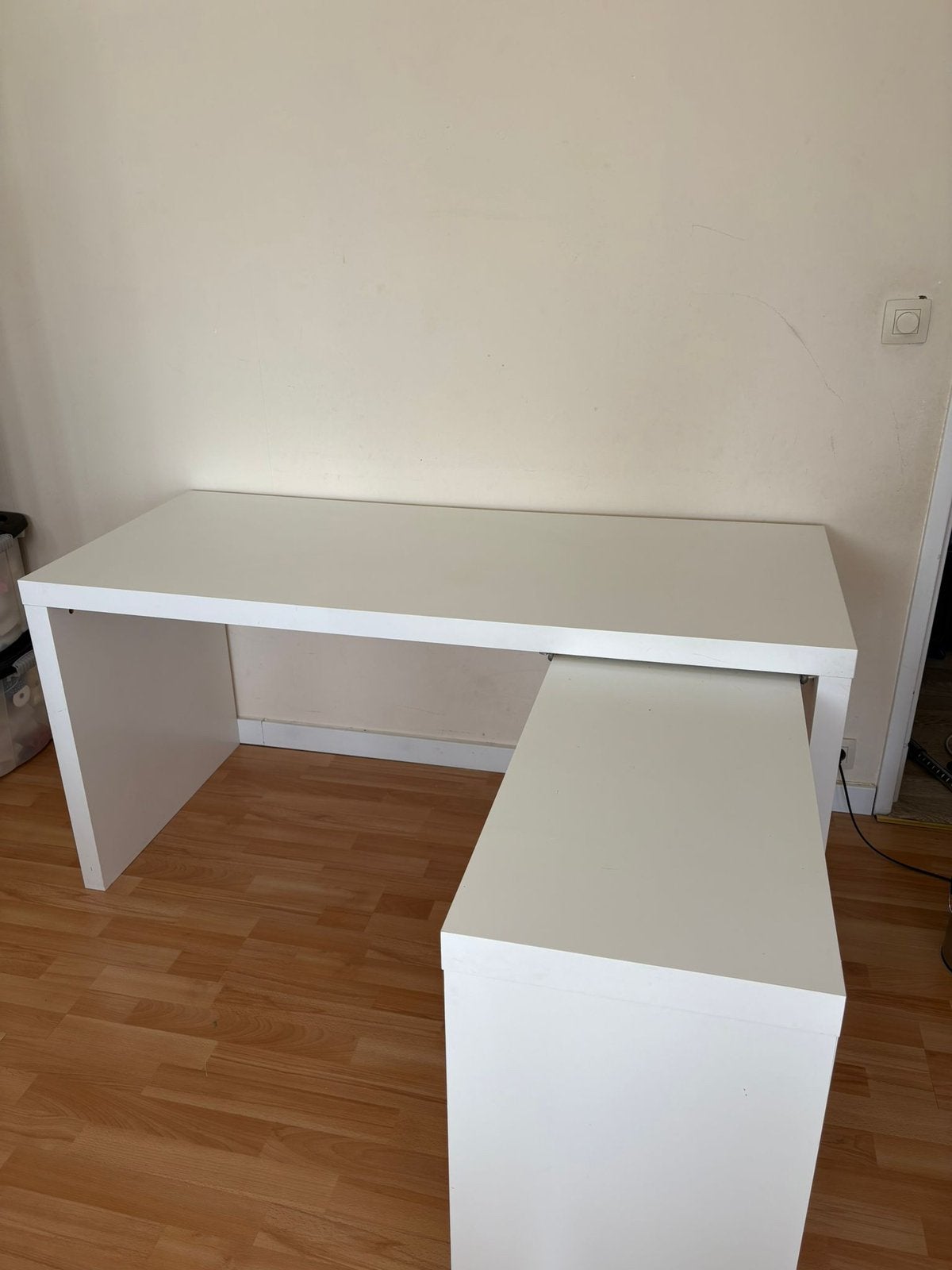 IKEA MALM Bureau met schuifpaneel, 151 x 65 cm, Ophalen, IKEA
