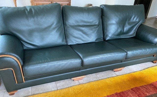 salon, Ophalen, Zo goed als nieuw, Leer, Klasiek tijdloos