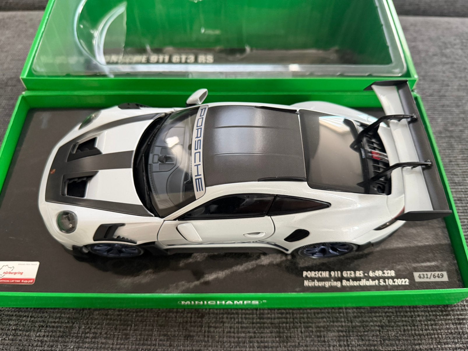 Porsche GT3 RS Minichamps, Hobby & Loisirs créatifs, Enlèvement, Neuf