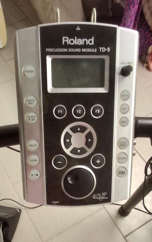 Roland TD-9 elektronisch drumstel, Musique & Instruments, Enlèvement, Utilisé, Roland, Électronique