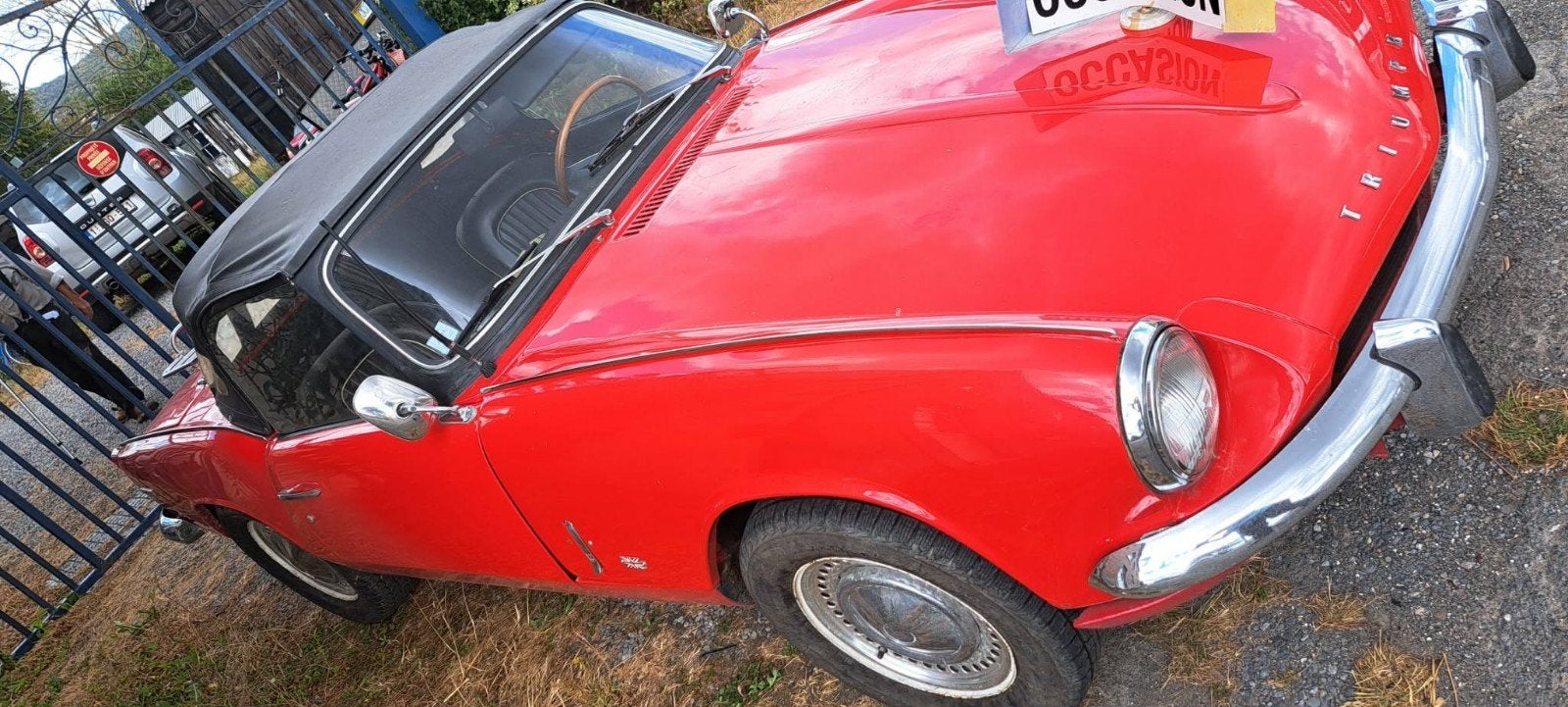 Triumph 1970 1300cc, Enlèvement, Triumph