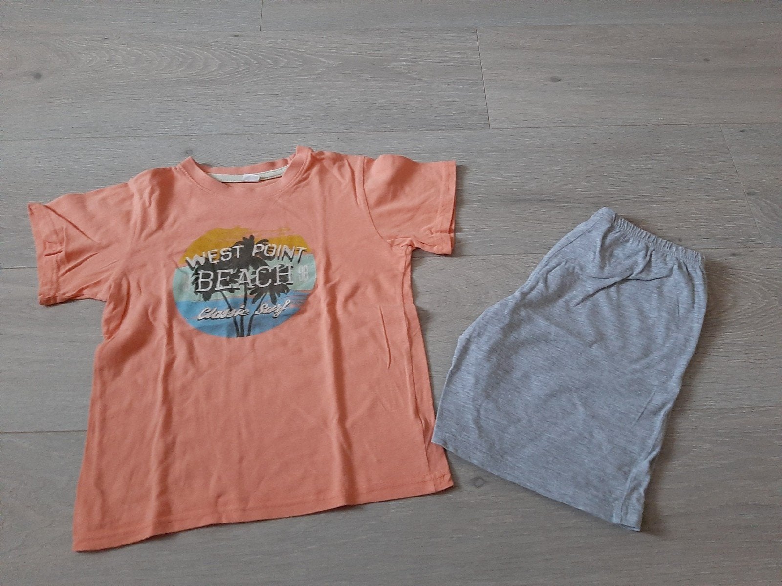 Zomer pyjama maat 122/128, Kinderen en Baby's, Kinderkleding | Maat 122, Ophalen of Verzenden, Jongen, Nacht- of Onderkleding
