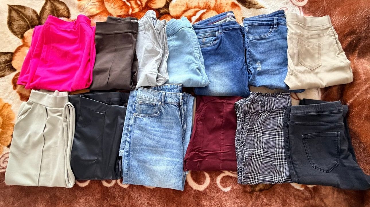 13 meisjes/Dames jeans broeken M, Ophalen, Zo goed als nieuw, Maat 38/40 (M)