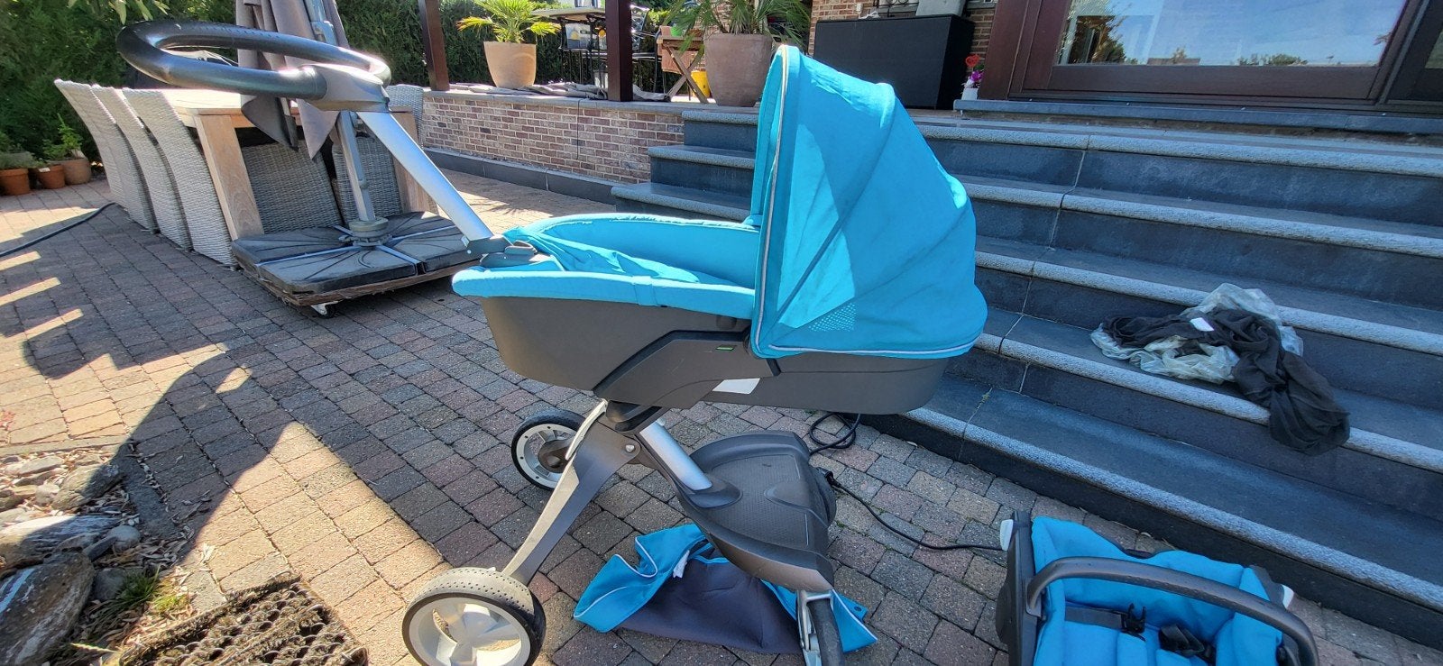 Stokke kinderwagen, Gebruikt, Combiwagen, Duowagen, Ophalen