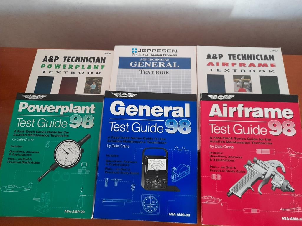 A&P Technician ASA Textbooks, Livres, Enlèvement