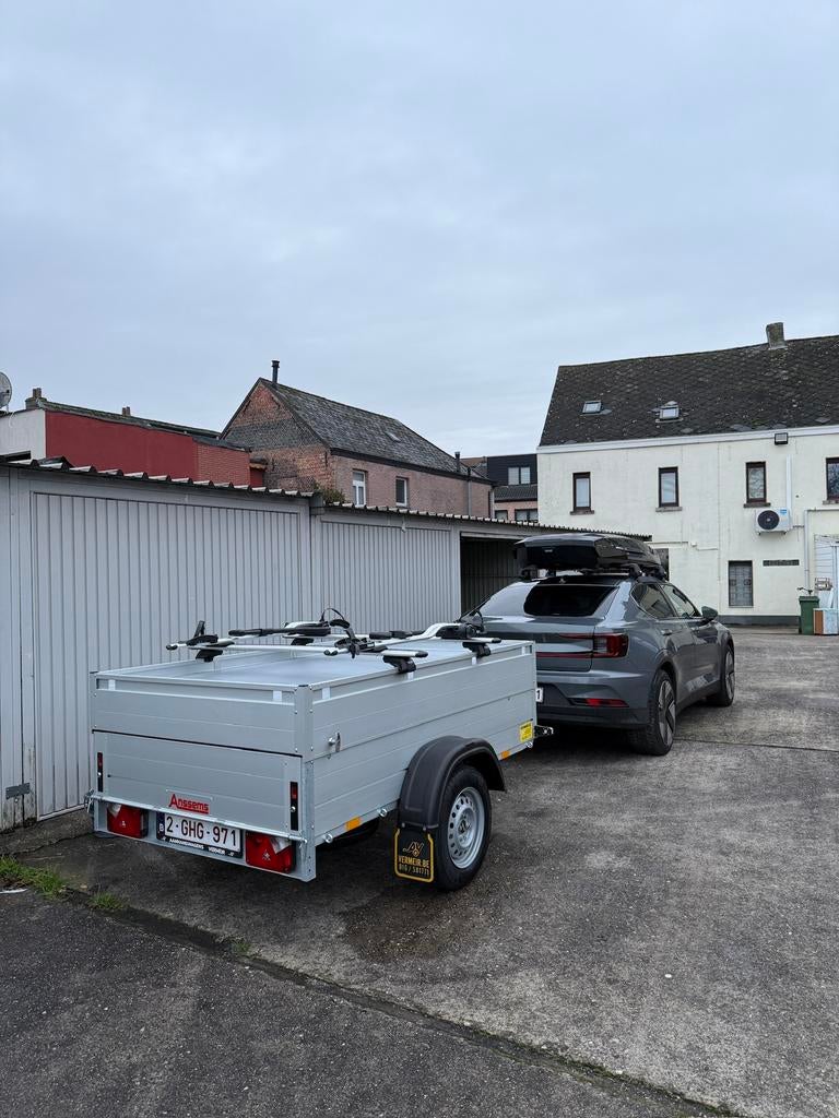 Gesloten aanhangwagen Anssems (750 kg), Auto diversen, Aanhangers en Bagagewagens, Ophalen, Zo goed als nieuw