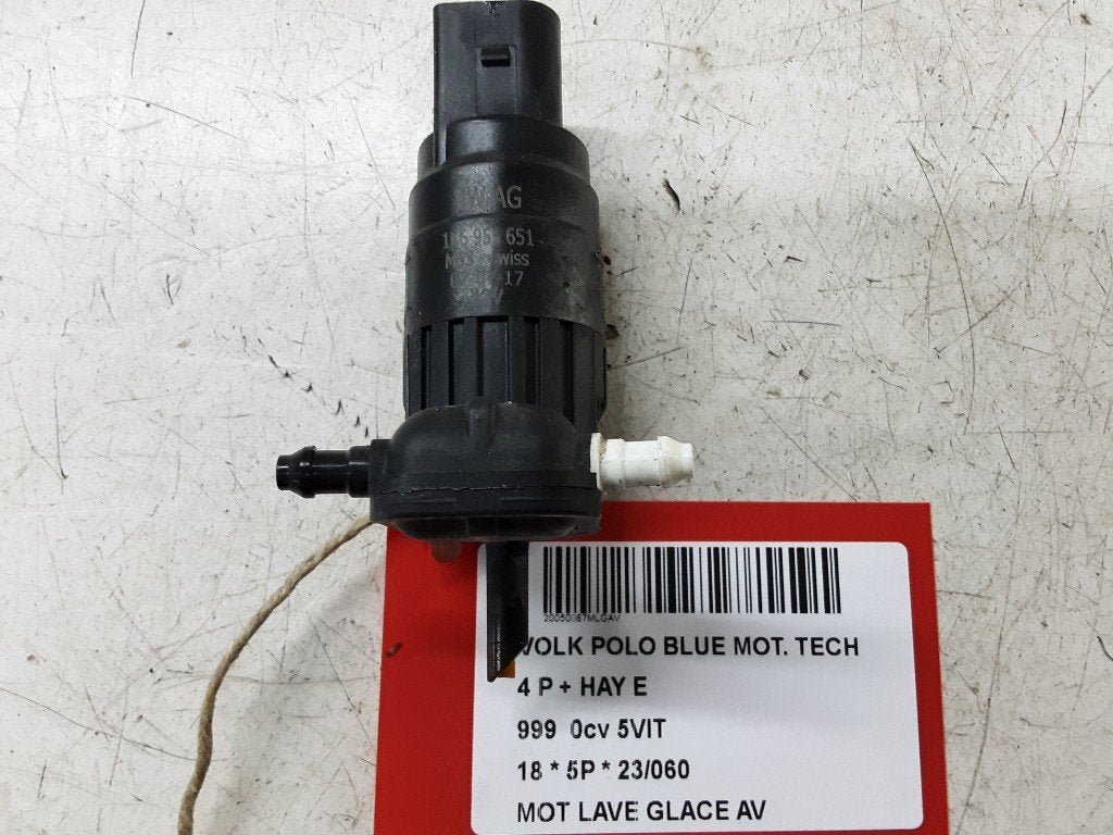 LAVE-GLACE POMPE AVANT Volkswagen Polo VI (AW1) (1K6955651), Autos : Pièces & Accessoires, Volkswagen, Mevr. I. Hauben, Utilisé