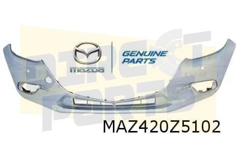 Mazda 3 (1/17-) voorbumper (bij PDC) (te spuiten) Origineel!, Neuf, -, Mazda, -