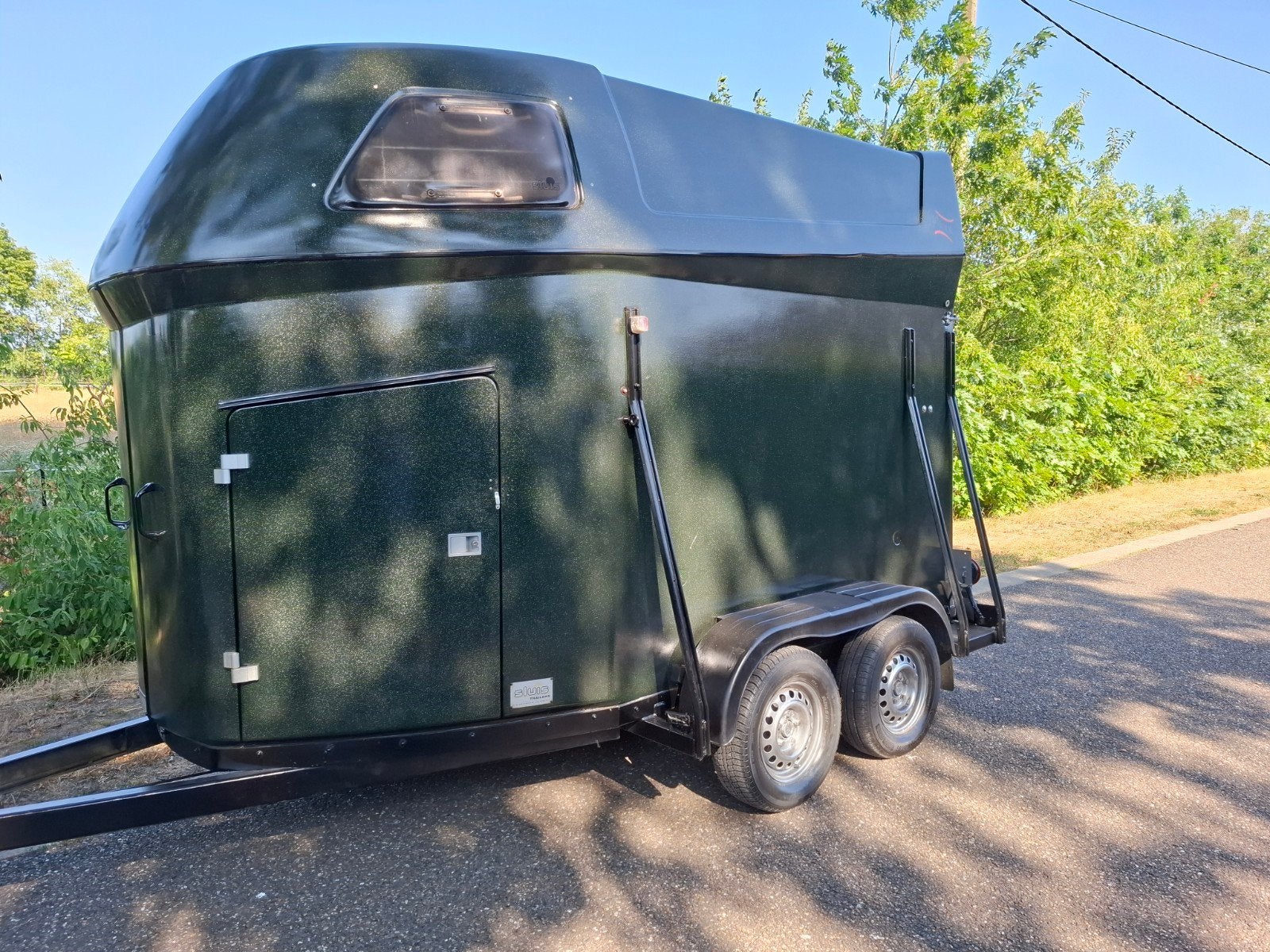 sluis paarde aanhangwagen, Dieren en Toebehoren, Ophalen, Aluminium