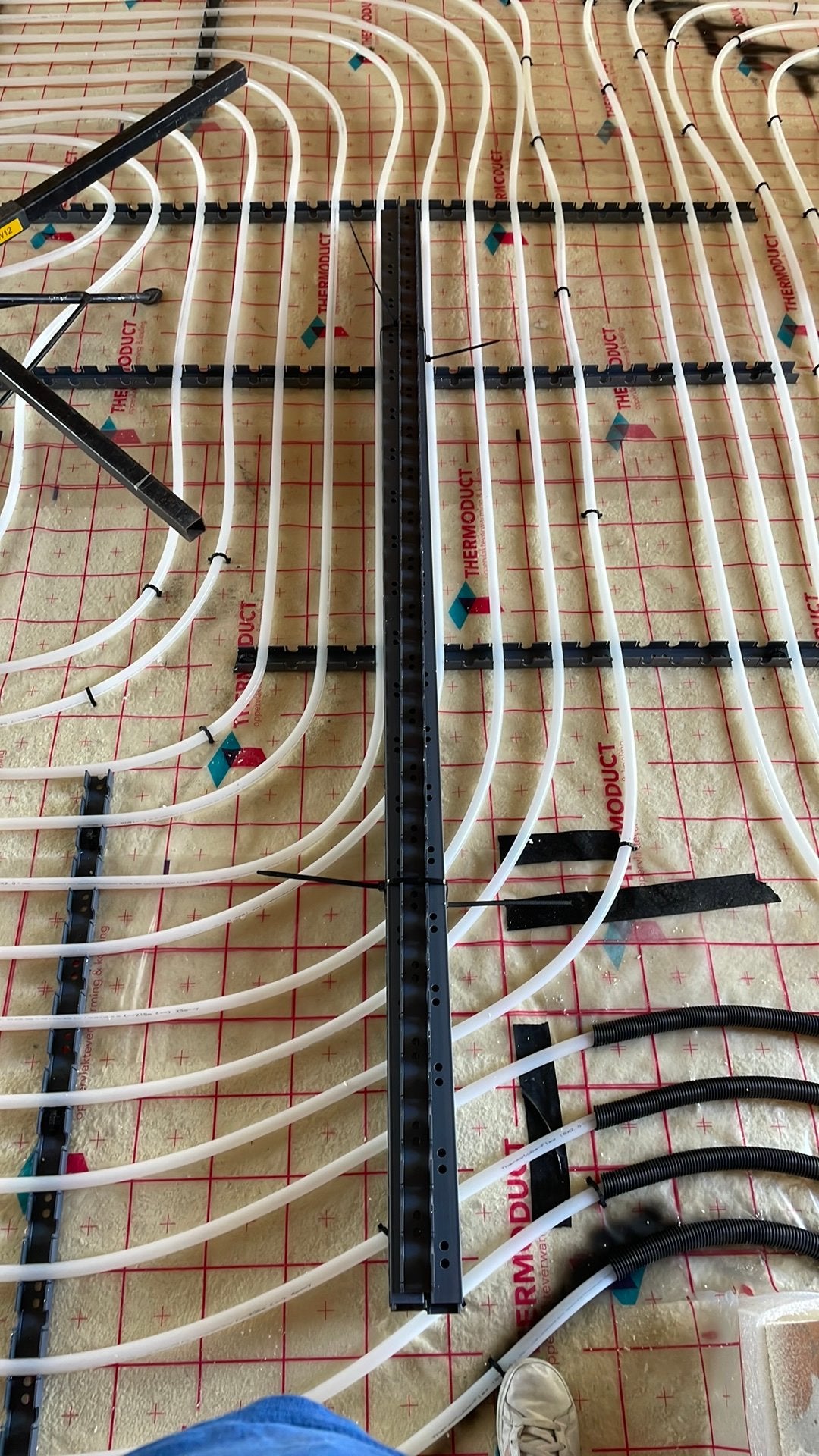 13x Klemrail voor vloerverwarming, Ophalen, Nieuw