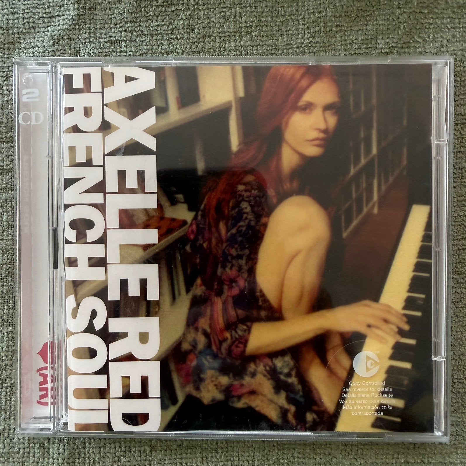 Double CD Axelke rouge, Enlèvement ou Envoi, Comme neuf, Digipak