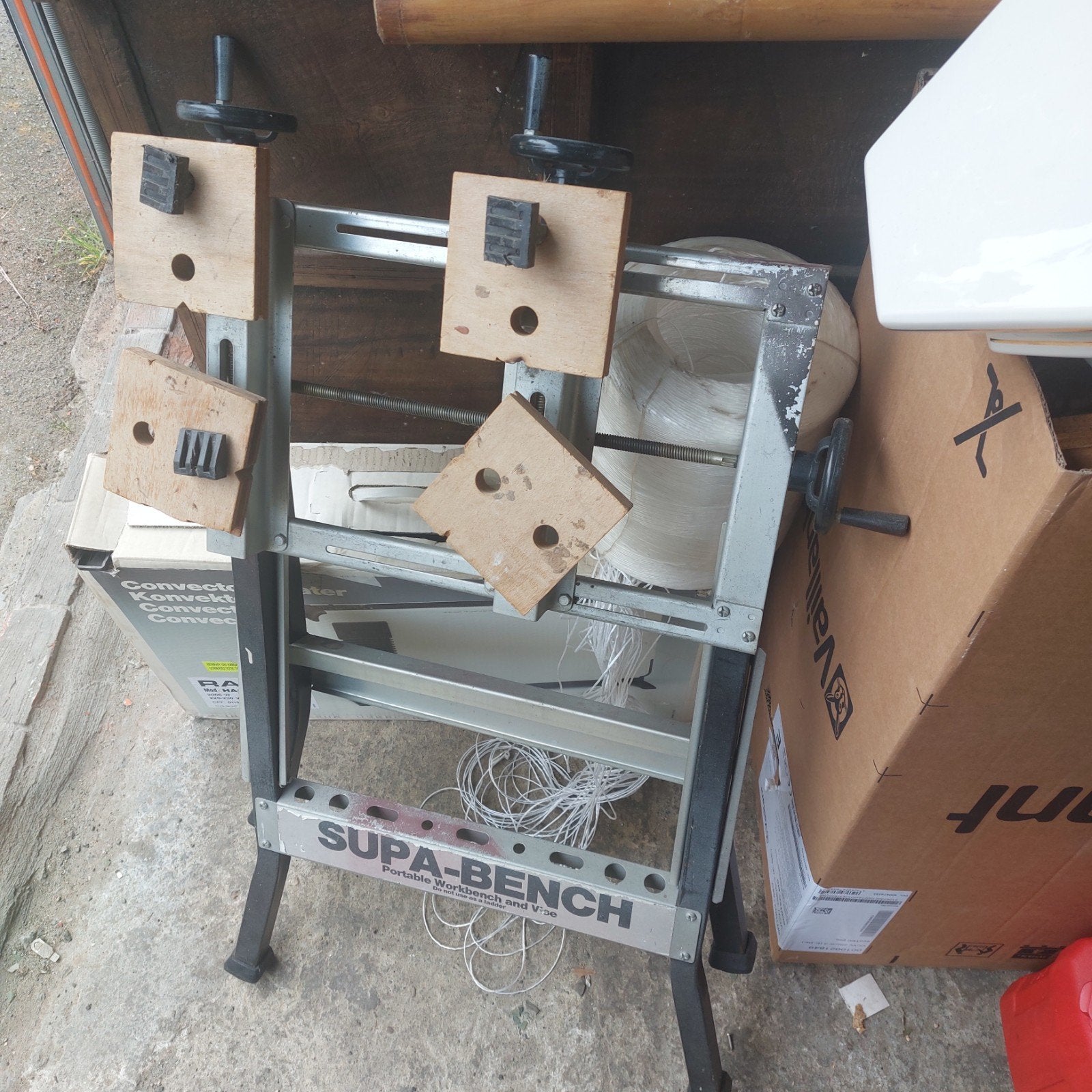 workmate, Doe-het-zelf en Bouw, Ophalen