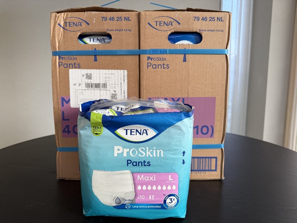 TENA Pro Skin Pants Maxi  - 8 pakken van 10 st = 120 euro, Diversen, Ophalen, Nieuw