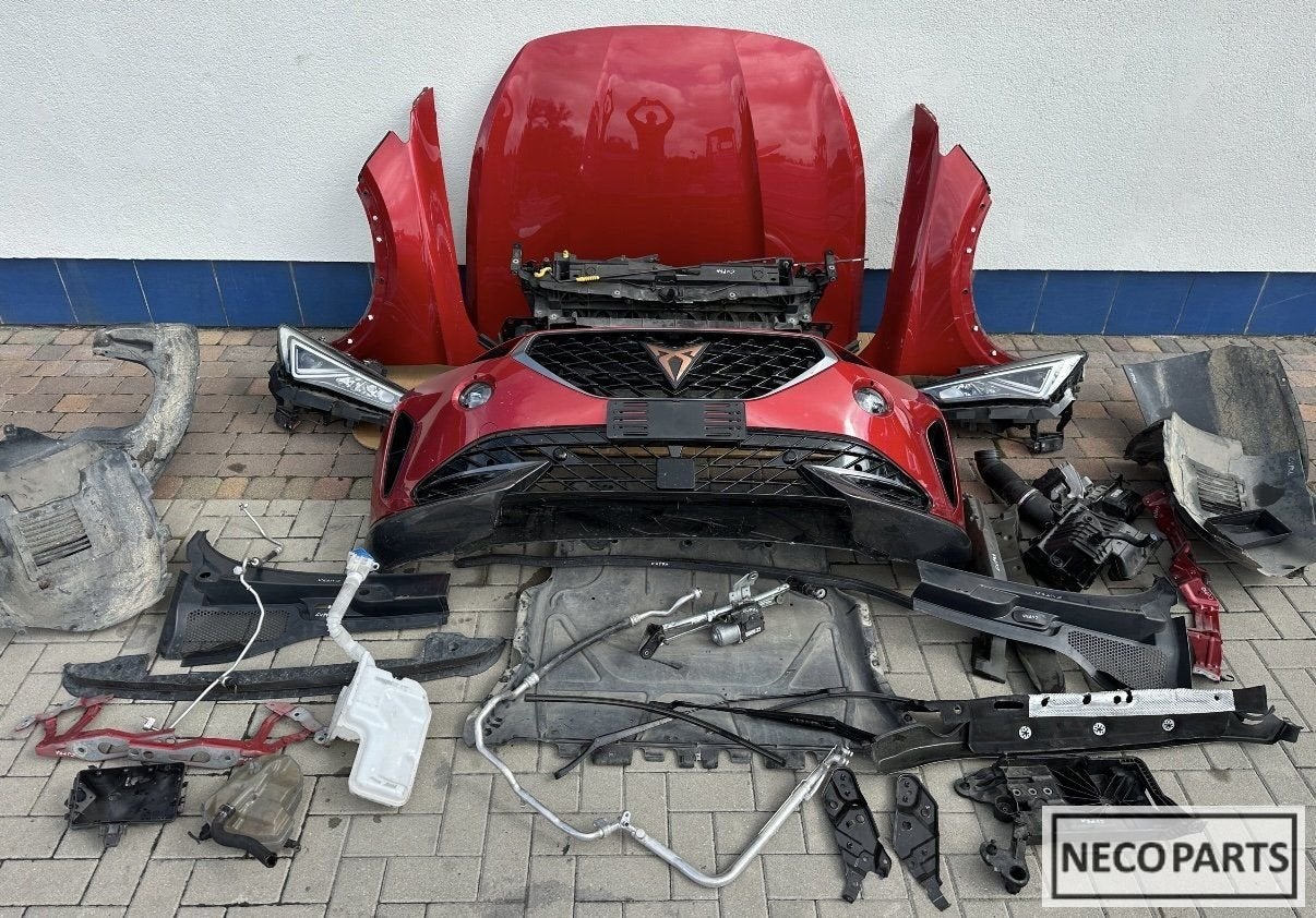 SEAT CUPRA FORMENTOR VOORKOP LED BUMPER MOTORKAP SCHERM, Gebruikt, Overige automerken, -, Ophalen of Verzenden