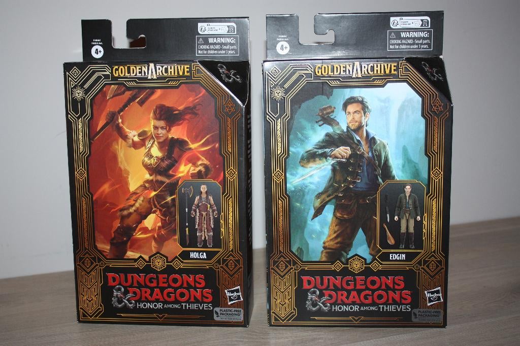 2x figuur Dungeons & Dragons Golden Archive , nieuw Hasbro, Ophalen of Verzenden, Nieuw, Actiefiguur of Pop