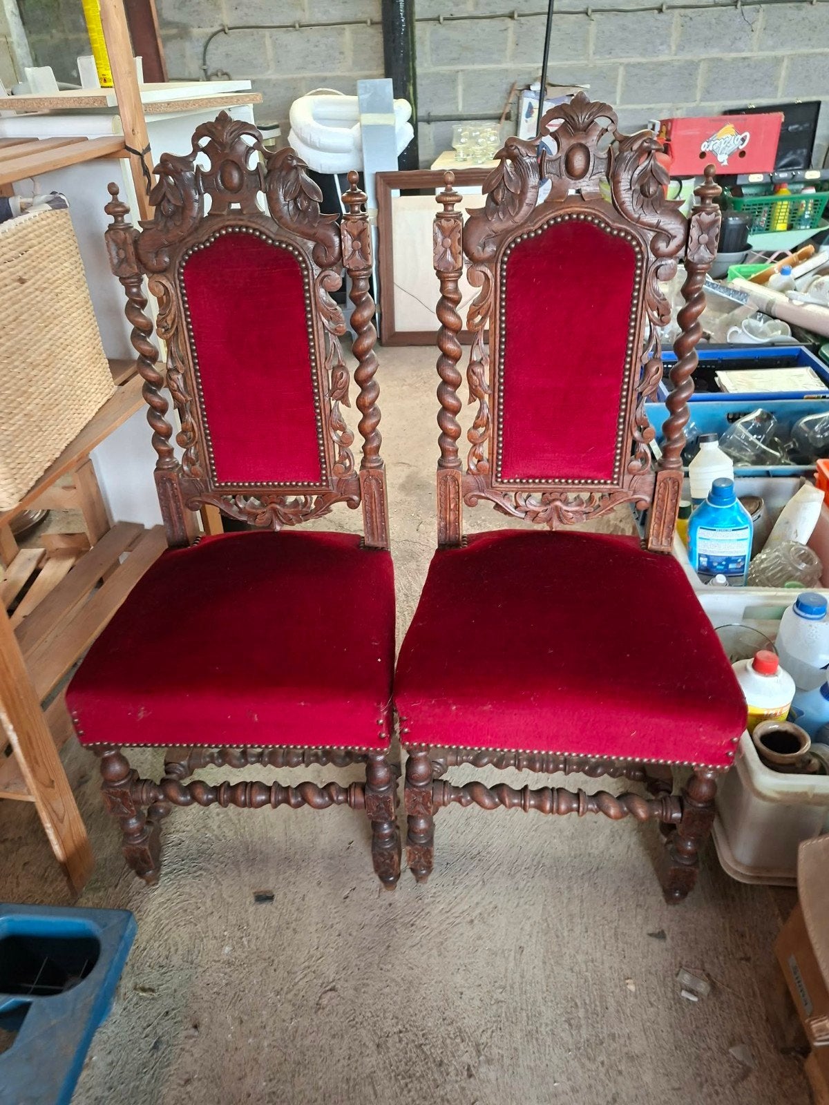 chaises  antiquité, Antiquités & Art