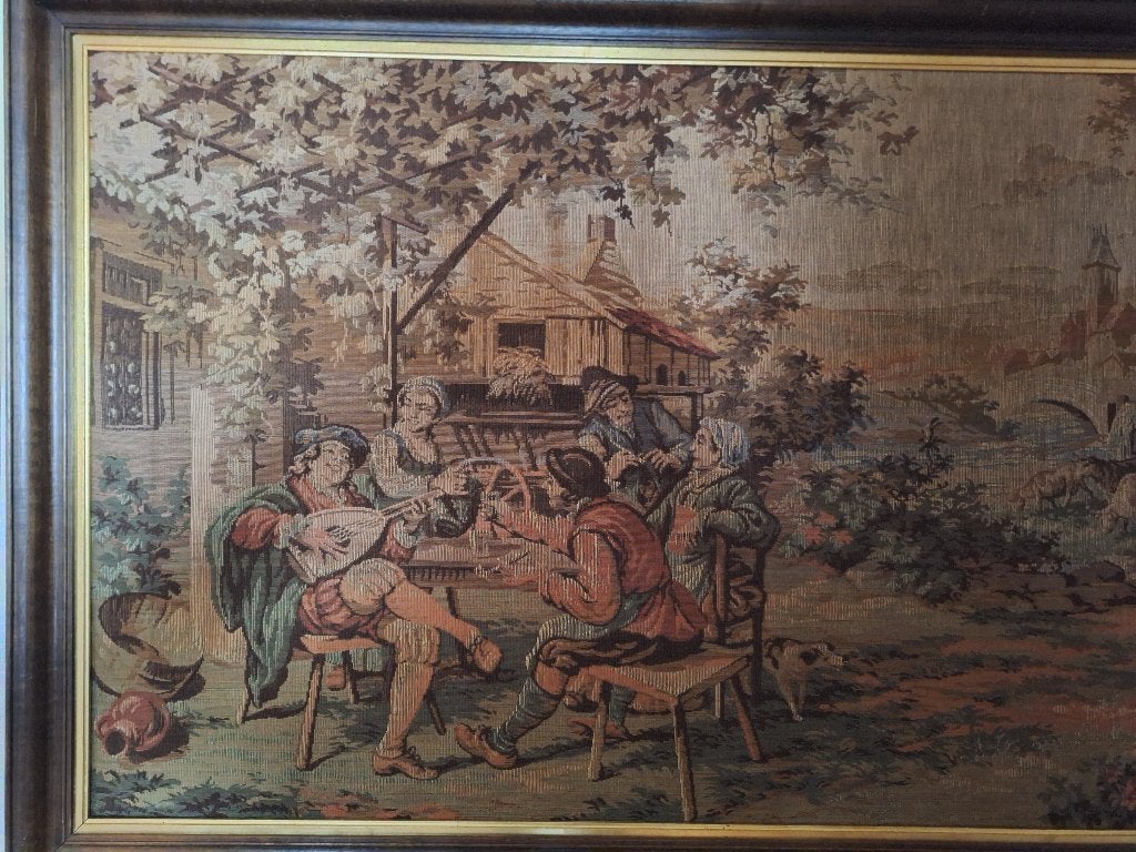 wandtapijt, Ophalen