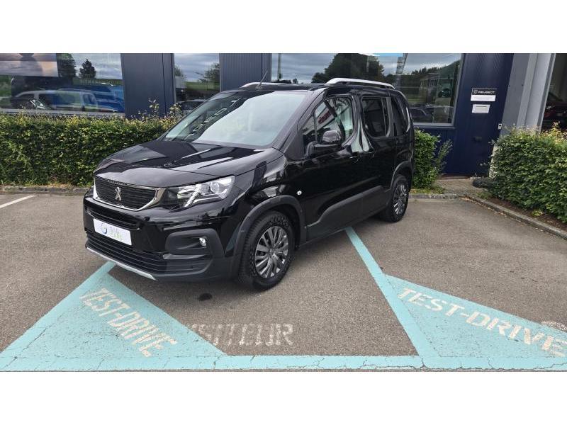 Peugeot Rifter Allure, Auto's, Monovolume, 1199 cc, Parkeersensor, Zwart