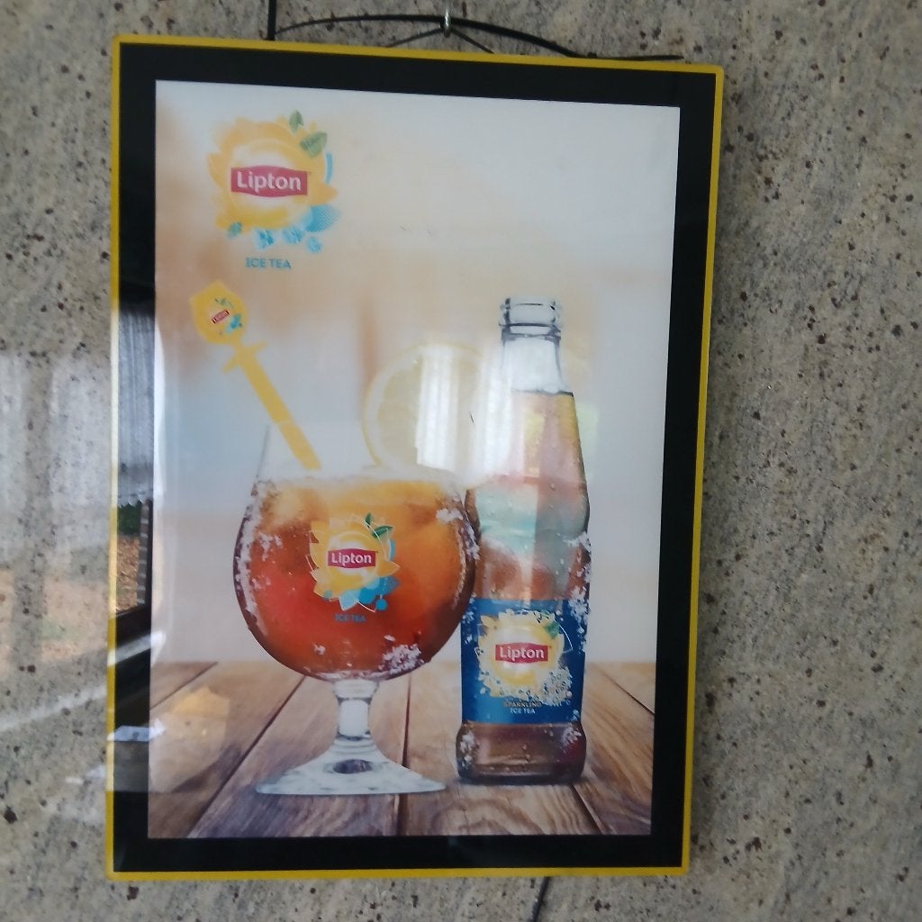 lichtreclame & nieuwe lichtreclame van lipton ice tea, Verzamelen, Ophalen, Nieuw, Lichtbak of (neon) lamp