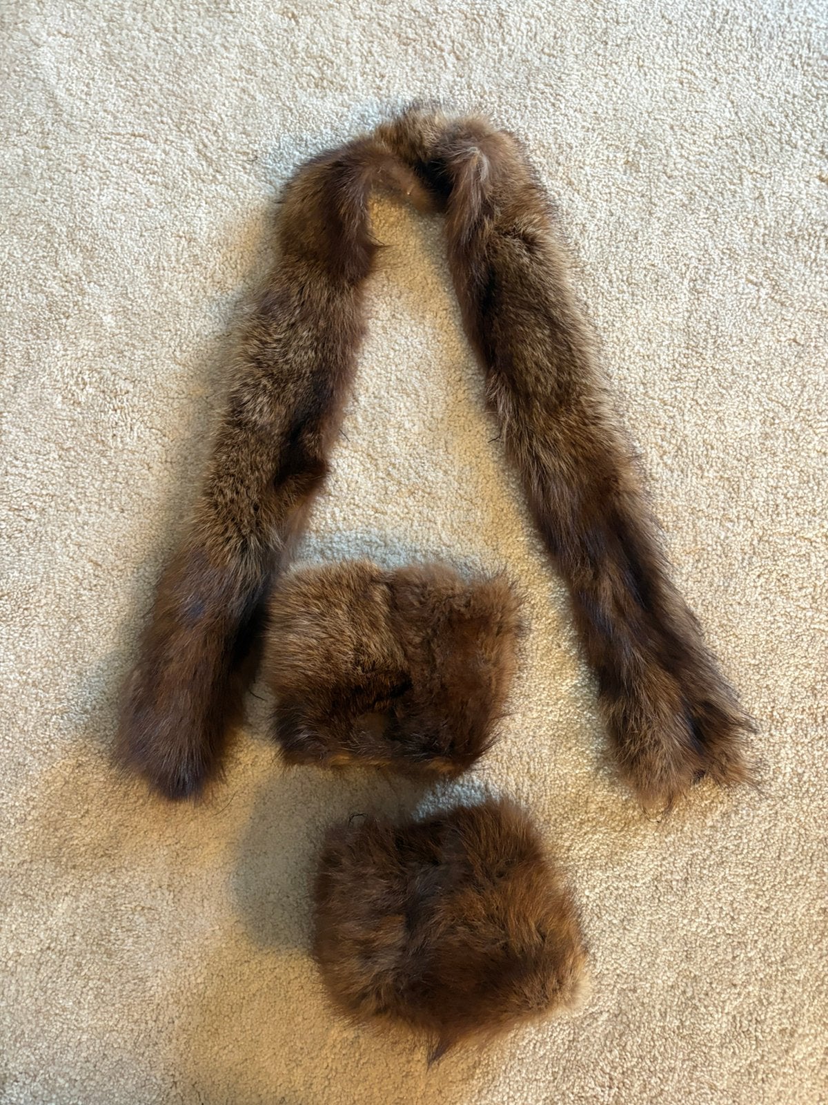 Col et manchons foururre veritable renard, Vêtements | Femmes, Enlèvement ou Envoi, Porté