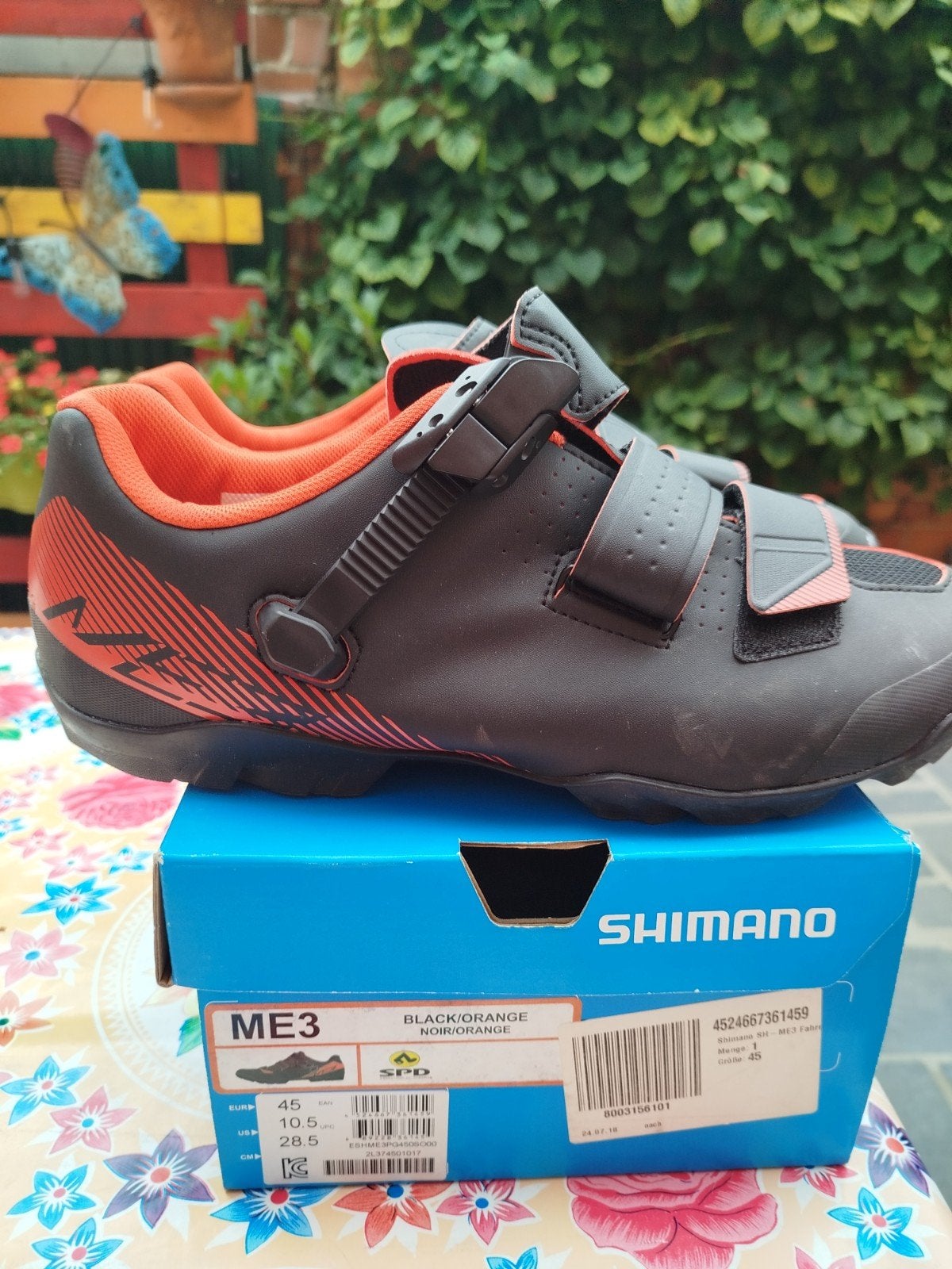fietsschoenen, Ophalen