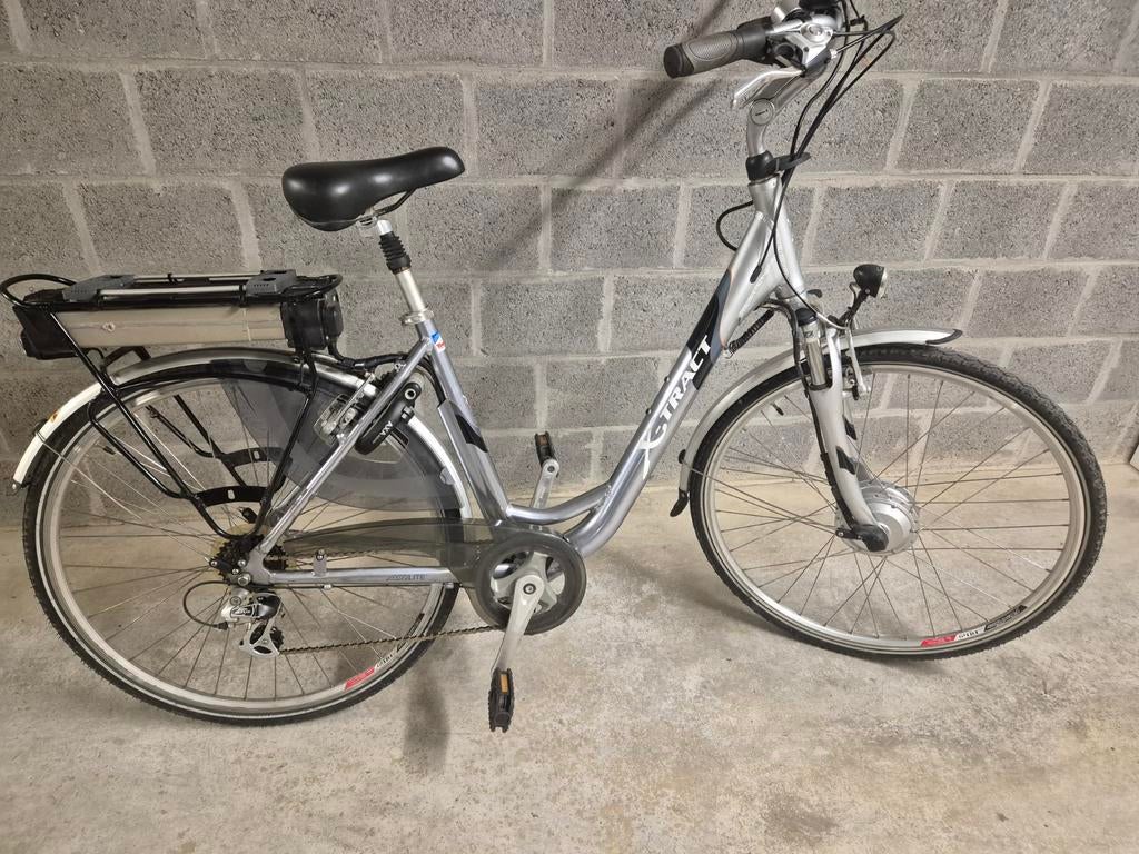 Vélo électrique X-tract pour femmes., Vélos & Vélomoteurs, Autres marques, 47 à 51 cm, 50 km par batterie ou plus, Comme neuf
