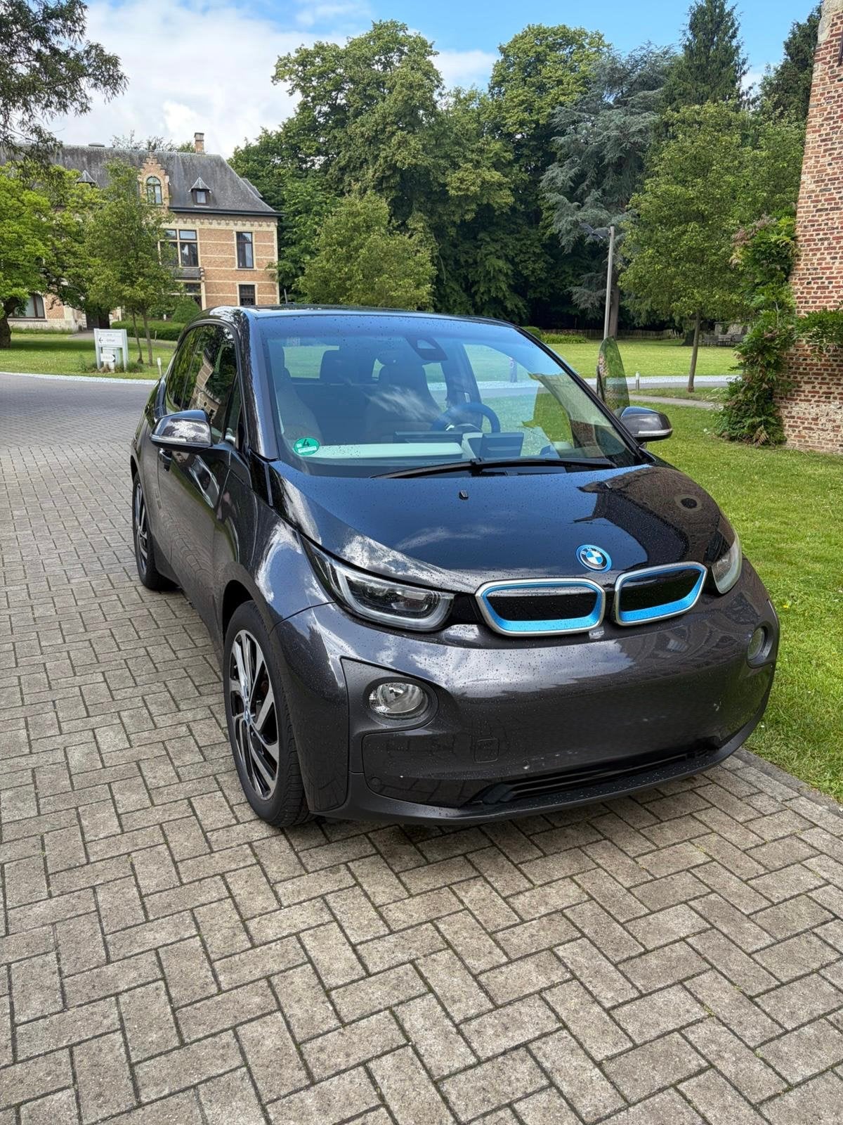 BMW i3, Automaat, Beige, Leder en Stof, Elektrisch