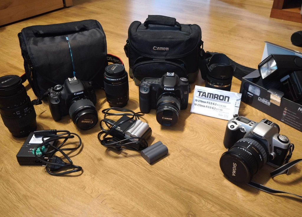 Pack photo pour appareil photo reflex numérique Canon, TV, Hi-fi & Vidéo, Appareils photo numériques, Comme neuf, Reflex miroir