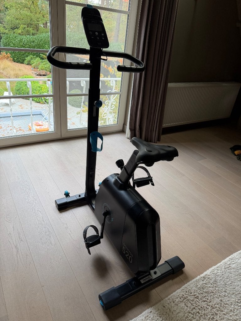 Hometrainer Domyos 520, Sports & Fitness, Jambes, Comme neuf, Enlèvement, Vélo d'appartement