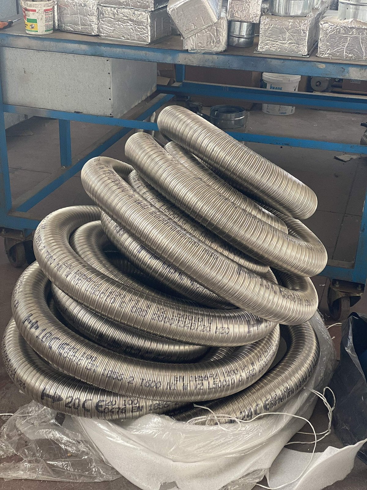 Flexible cheminée, Enlèvement, Neuf, Inox