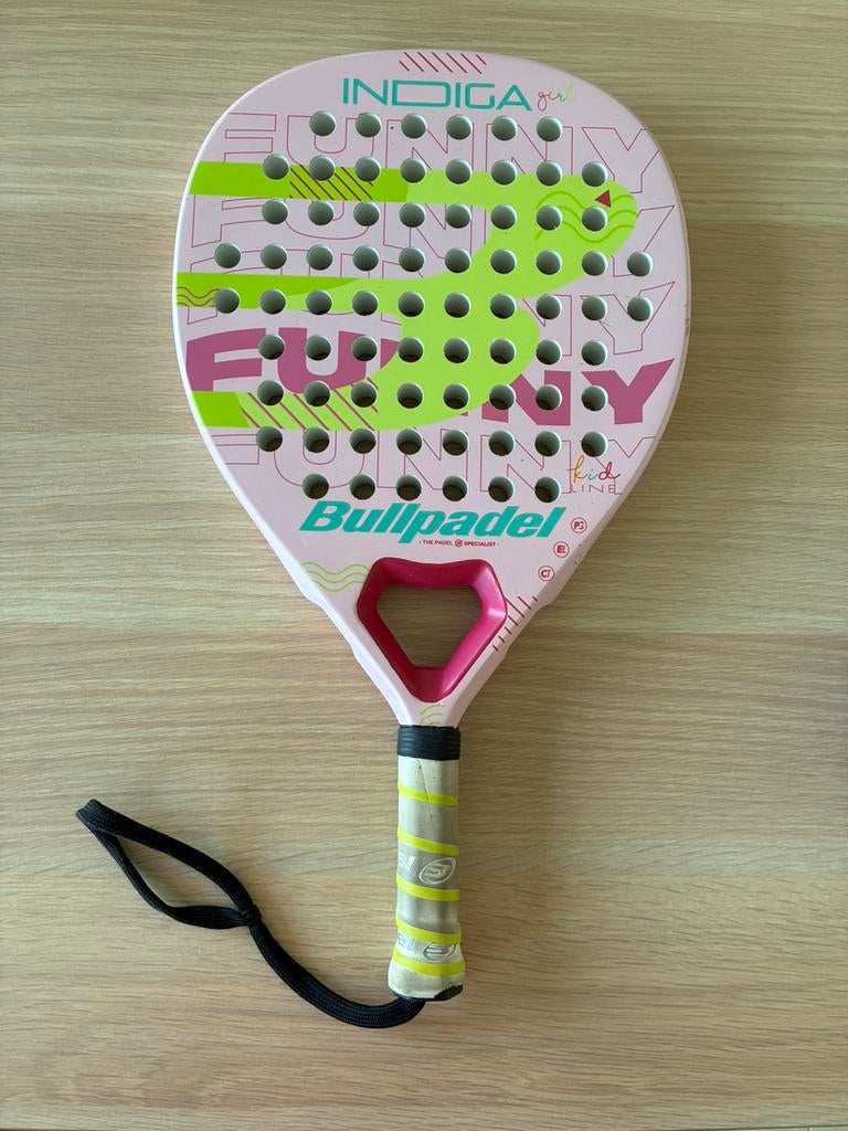 Bullpadel racket Indiga girl, Sports & Fitness, Padel, Enlèvement, Utilisé, Raquette de padel