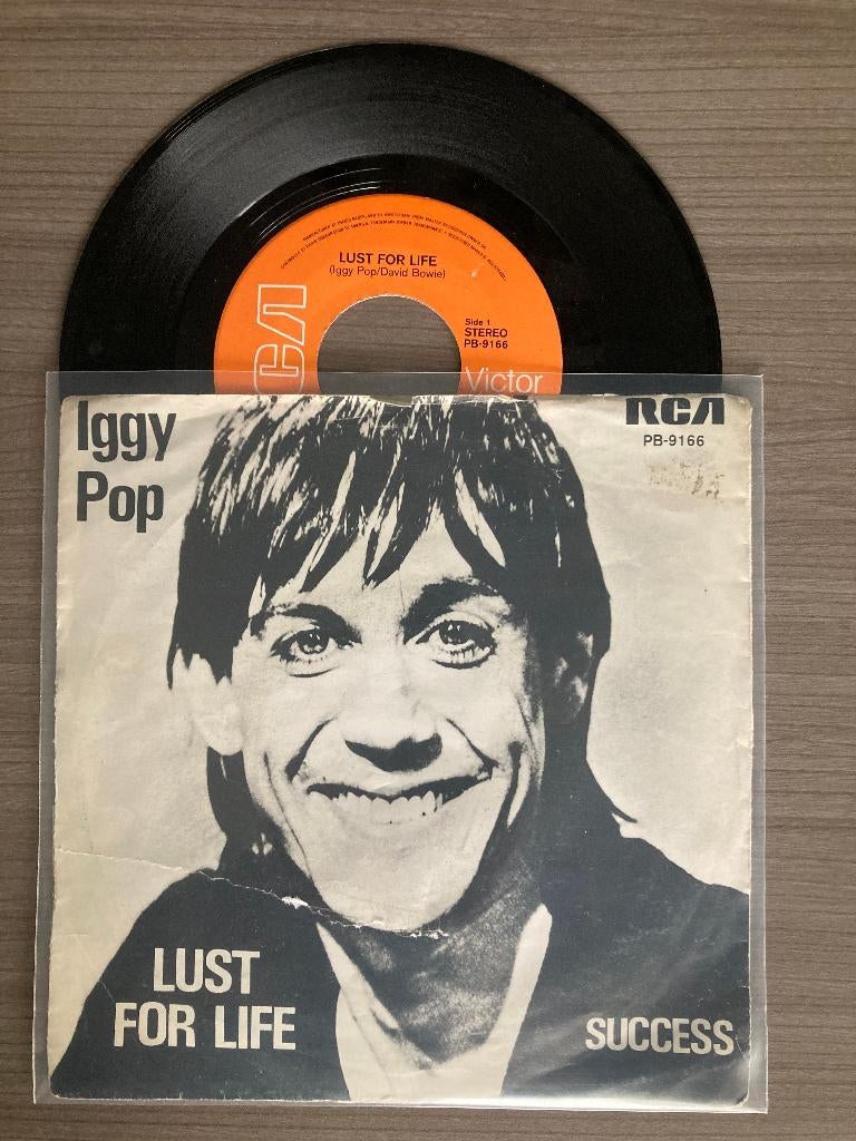 Single Iggy Pop, Gebruikt, 7 inch, Single, Ophalen of Verzenden