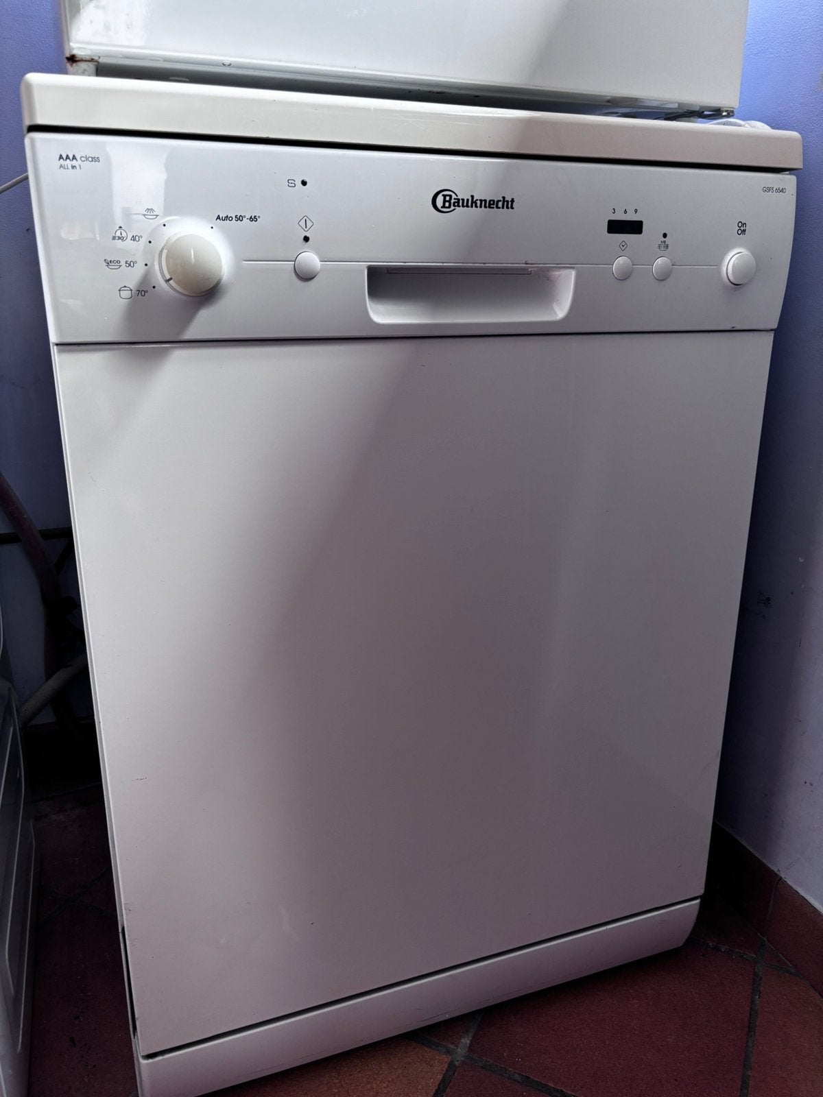 Vaatwasmachine, Elektronische apparatuur, Vaatwasmachines, Ophalen, Gebruikt, Energieklasse A of zuiniger, 85 tot 90 cm