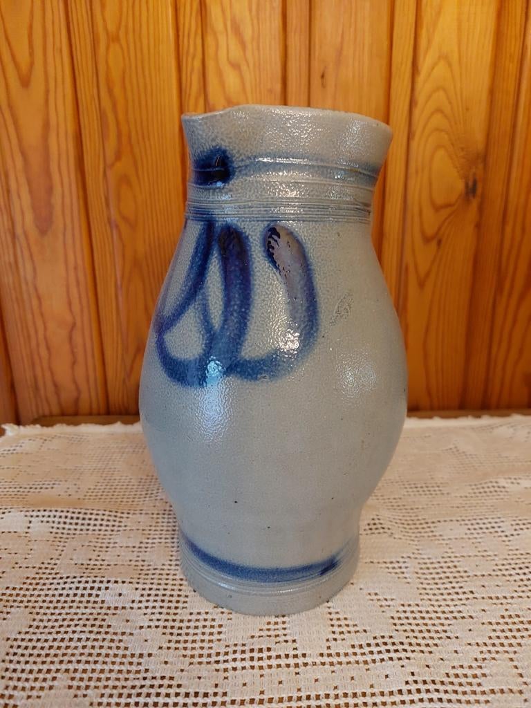 Cruche ancienne Betschdorf ou bleue française, Enlèvement ou Envoi
