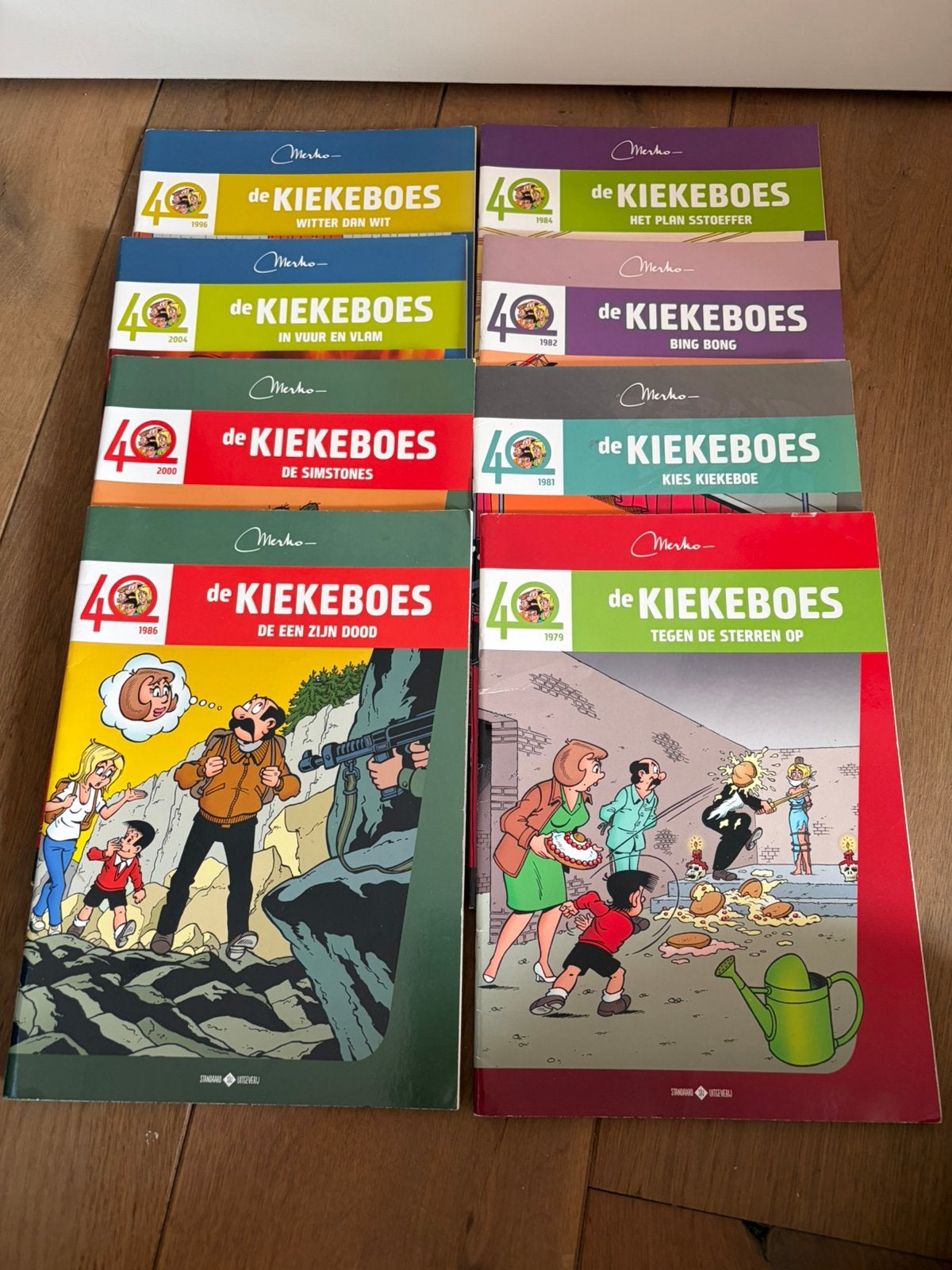 LOT DE Kiekeboes - 8 stuks, Plusieurs BD, Enlèvement ou Envoi, Comme neuf
