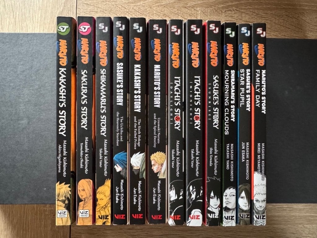 Naruto light novels, Meerdere comics, Ophalen of Verzenden, Gelezen, Japan (Manga)