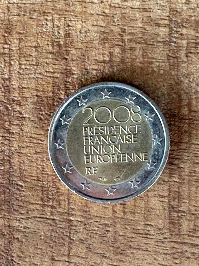France 2 euros « Président de l'UE » 2008, Enlèvement ou Envoi, France, 2 euros, Monnaie en vrac