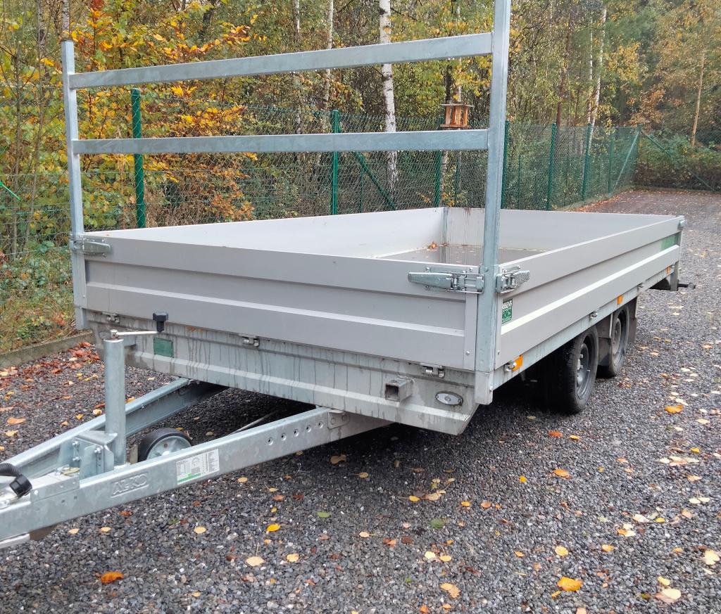 TE KOOP PLATEAU AANHANGWAGEN, Bouwjaar 2024, Auto diversen, Aanhangers en Bagagewagens, Zo goed als nieuw, Ophalen