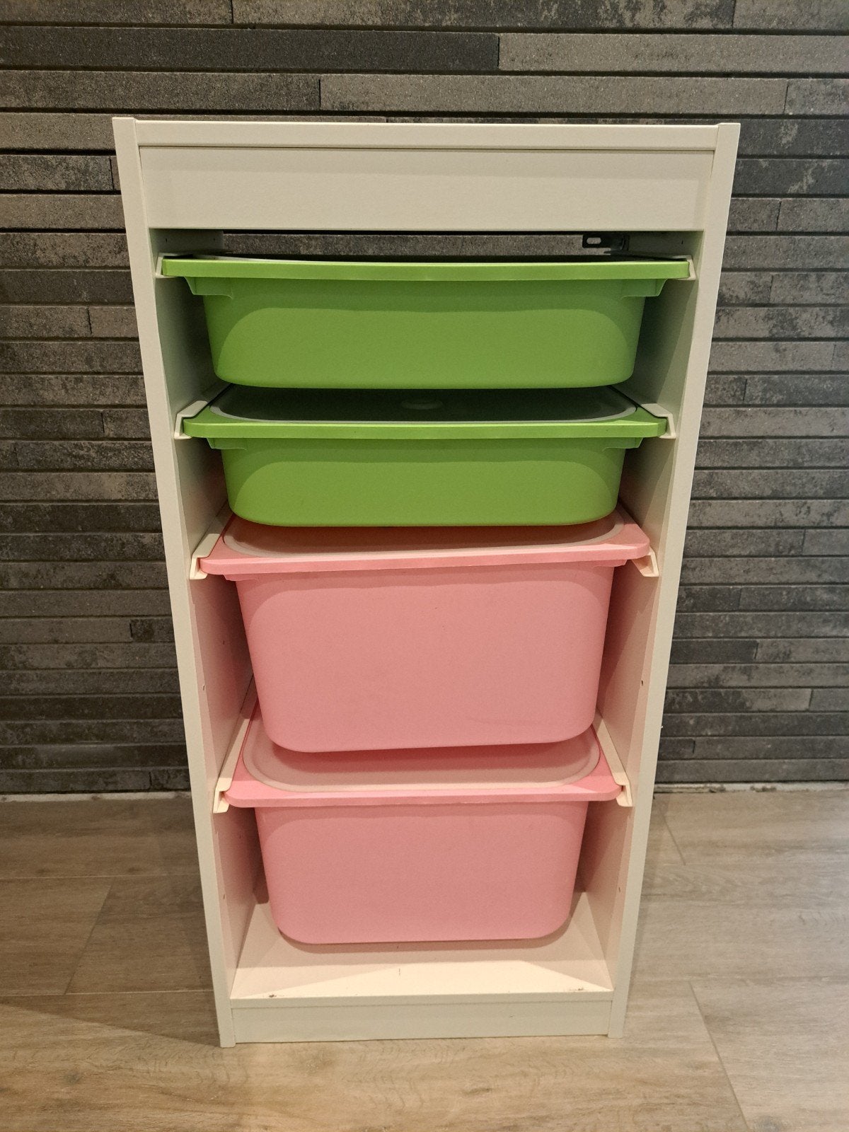 Trofastkast Ikea 2 stuks, Huis en Inrichting, Kasten | Ladekasten, Ophalen, Gebruikt, 200 cm of meer, 75 cm of meer
