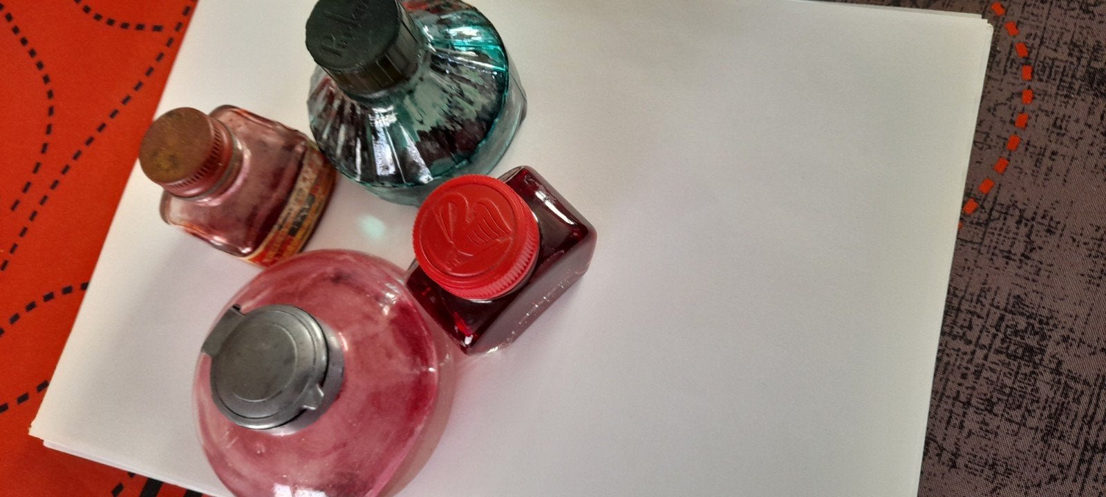 vinted inktpot fles, Verzamelen, Ophalen of Verzenden