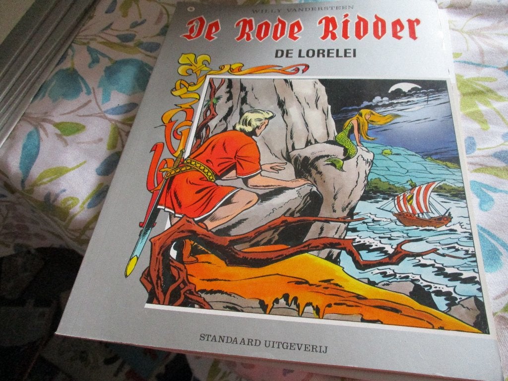 De rode ridder strips grijze cover deel 1, Boeken, Meerdere stripboeken, Ophalen of Verzenden, Gelezen, Willy Vandersteen
